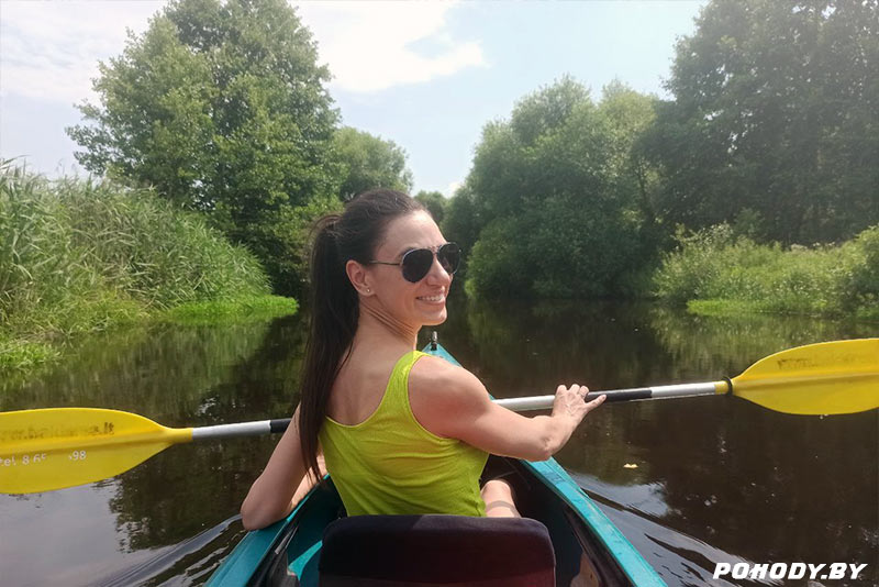 Сплав на байдарках по рекам Титовка - Свислочь.